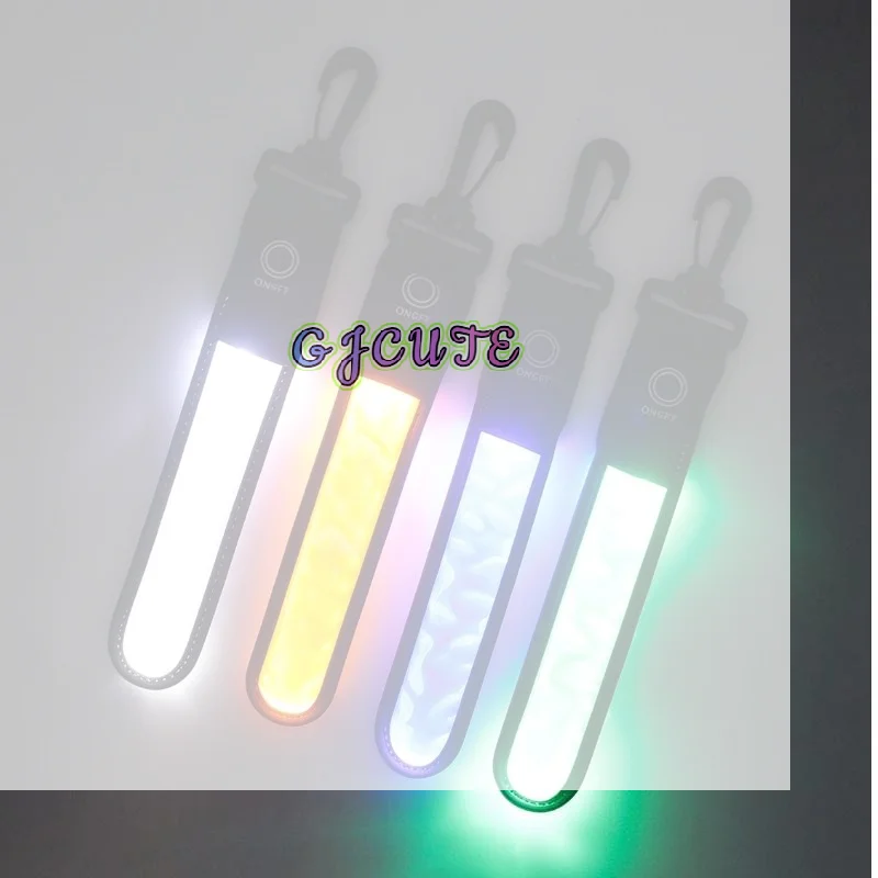 /GJ/1Pcs Multi-color LED Glowing In Dark Hanging Decoration For Backpacks Bicycles And Dog Leashes Improves Night Travel Safety