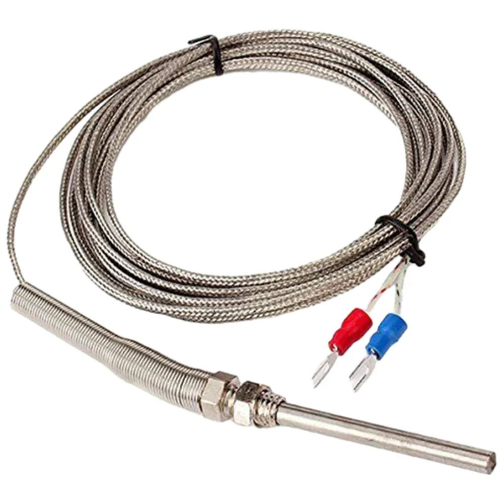 K-Type High Temperature -100~1250 Degree Thermocouple 50mm Probe Sensor 1.5M NPT 3/8\