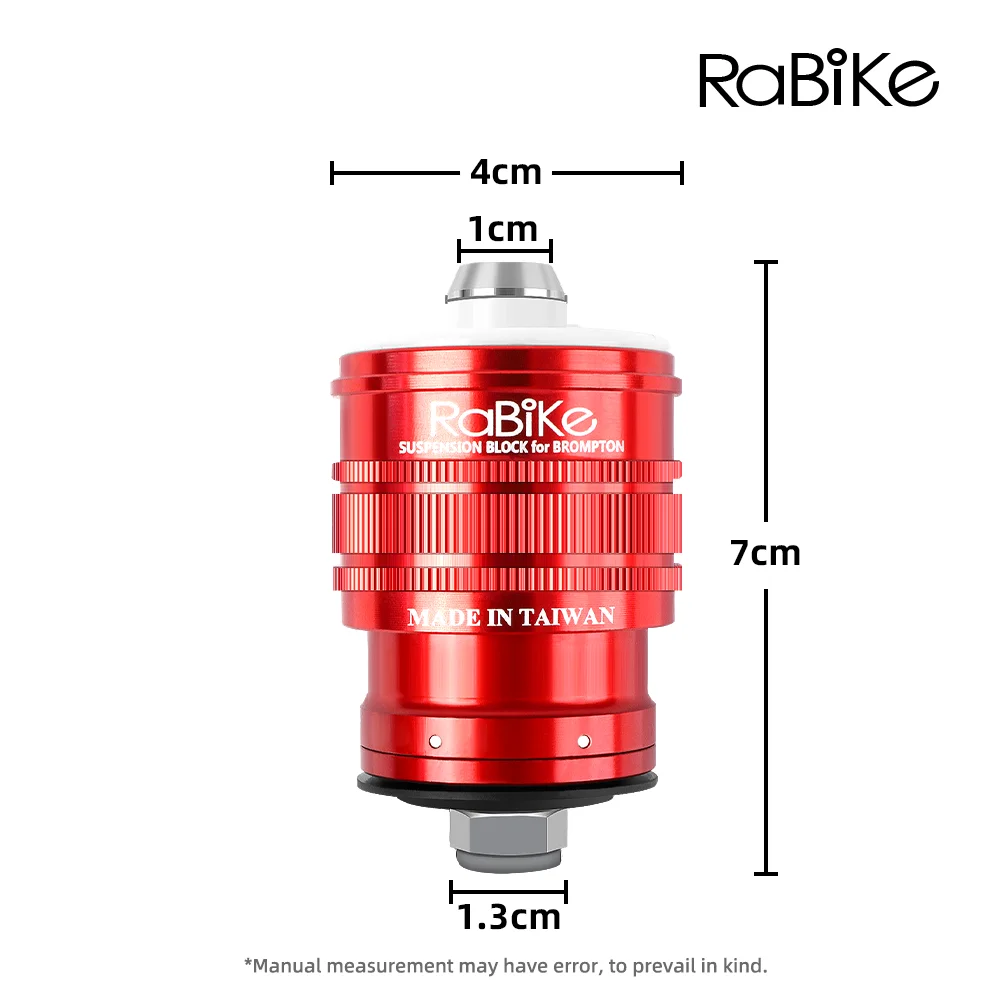 Rabike suspension Cline Aline Pneumatic shock absorption for brompton suspend Maximum load 100kg