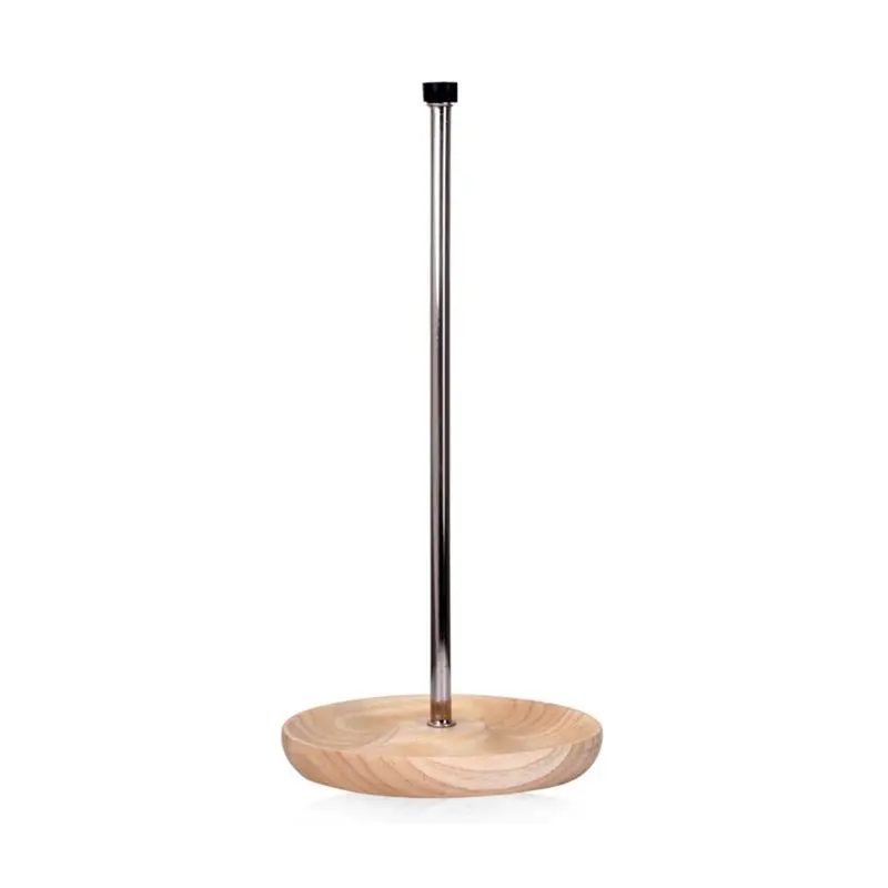 IALJ-Wine Decanter Drying Stand-Silicone Head-Wooden Rack For Kitchen Bar Accessories-Anti-Scratch Design