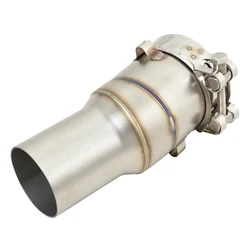 For KOVE 800X/ Pro/ Rally/ Adventure  2023-2024 Mid Tube Link Pipe Motorcycle Exhaust Connect Muffler Silencers Baffles