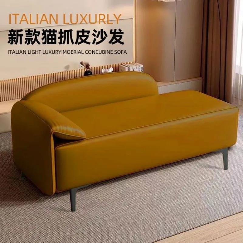 Simple Nordic light luxury bedroom concubine chair light luxury sofa lazy modern living room hotel recliner beauty chair Interne