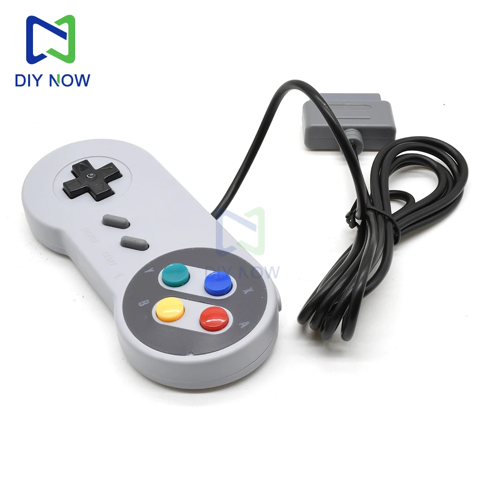 16-bit Controller Game Controller Joystick Gamepad for SNES System Console Super Nintendo SNES Controller