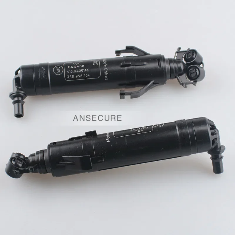 

Pair Headlight Washer Sprayer Nozzle Motor For VW Passat B7 3C 2011-2015 3AA955103 3AA955104