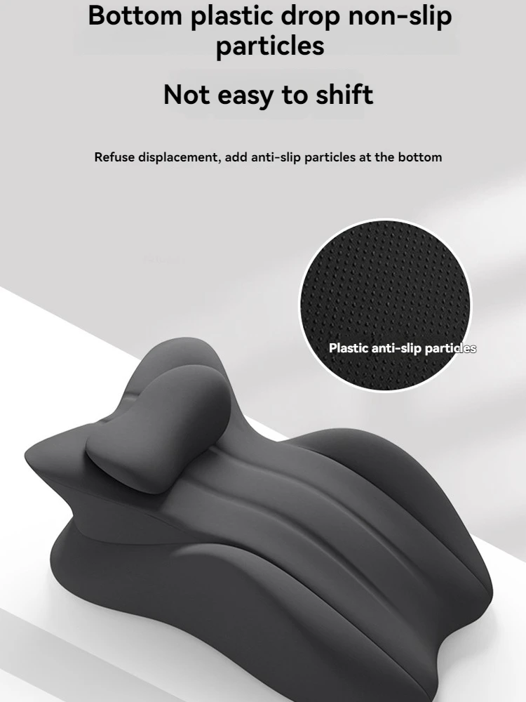 

Memory Foam Multi-Angle Backrest Pillow Multifunctional Relaxation Tool for Stomach Sleeping Ergonomic Curved Surface for Perfec