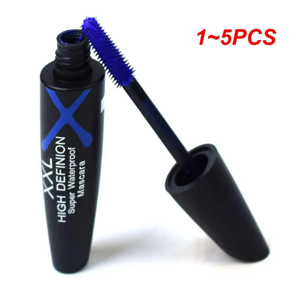 1~5PCS Blue Mascara Application Voluminous Blue Mascara For Long Lashes Non-smudge Beauty Routine Dazzling Eyes