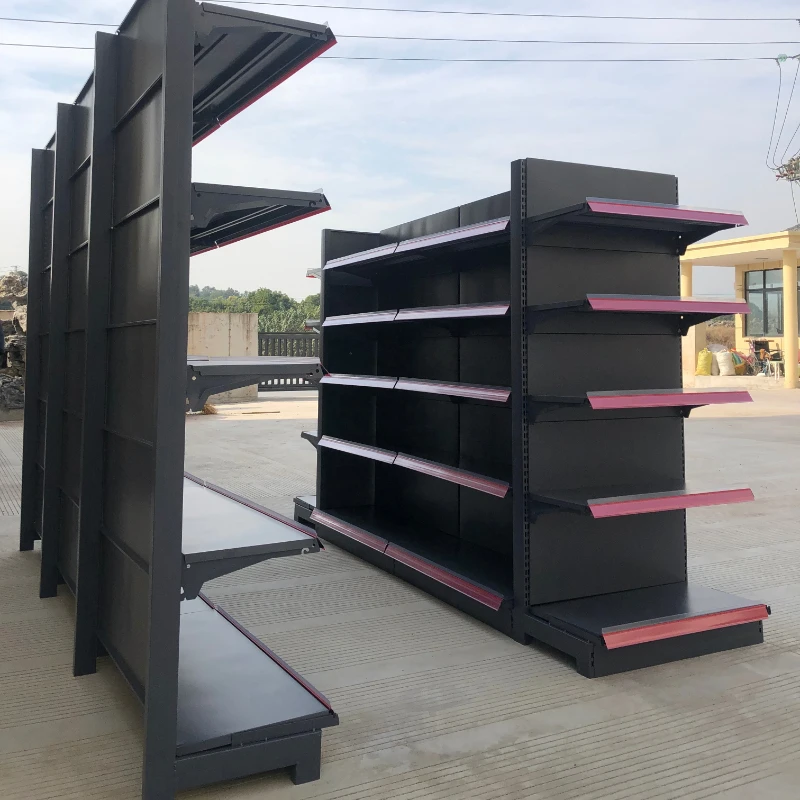 Multi-Layer Steel Supermarket Shelves