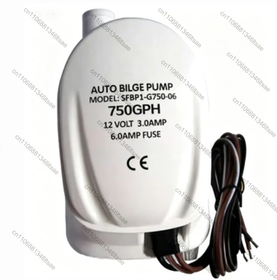 Accessories 1pcs 12v/24v dc automatic submersible pump bilge pump water drainage pump 600/750gph