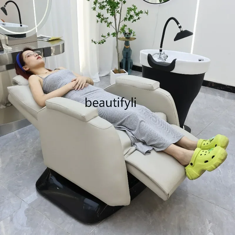 

Intelligent Electric Hair Care Chair Flushing Bed Scalp Care Chair Multifunctional Electric Spinning Lift