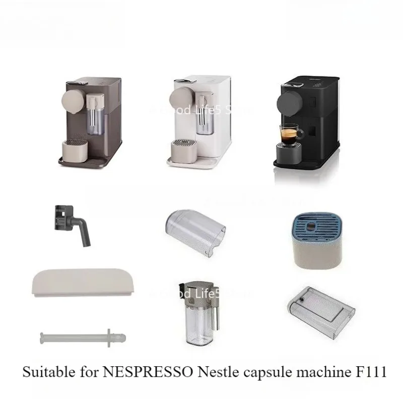 

Apply To Nespresso Capsule Coffee Machine Spare Parts F111 EN510 Water Tank, Milk Tube, Milk Tank Spare Parts