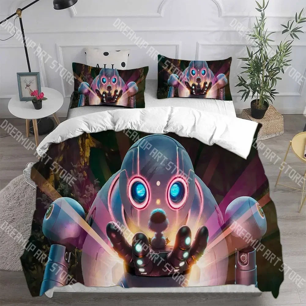 3D Print Wild Robot Cartoon Rozzum Bedding Set Twin Queen King Full Size Duvet Cover Pillowcase Bed boys girls Adult Home