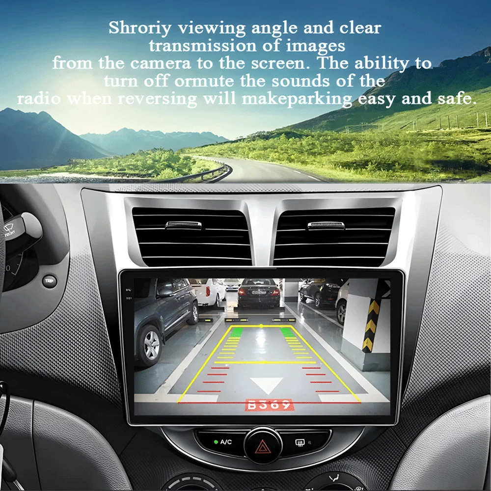 راديو سيارة أندرويد 15 لشركة هيونداي سولاريس فيرنا أكسنت 1 2010 - 2016 مشغل فيديو الوسائط المتعددة 2 Din DVD وحدة رأس Carplay GPS FM