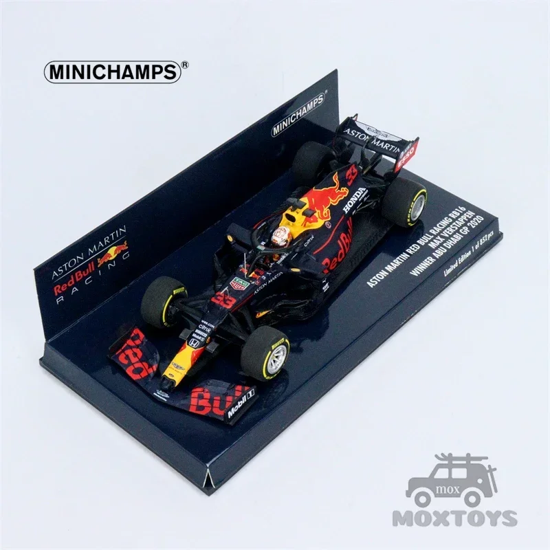 

MINICHAMPS 1:43 2020 F1 RB Racing RB16 No33 Max WINNER ABU DHABI Model Car