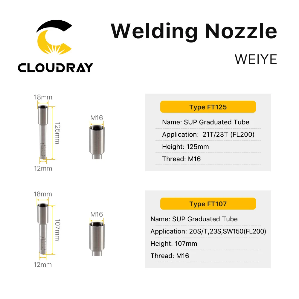 Cloudray Sup Original Welding/Cutting Nozzle for Welding Machine