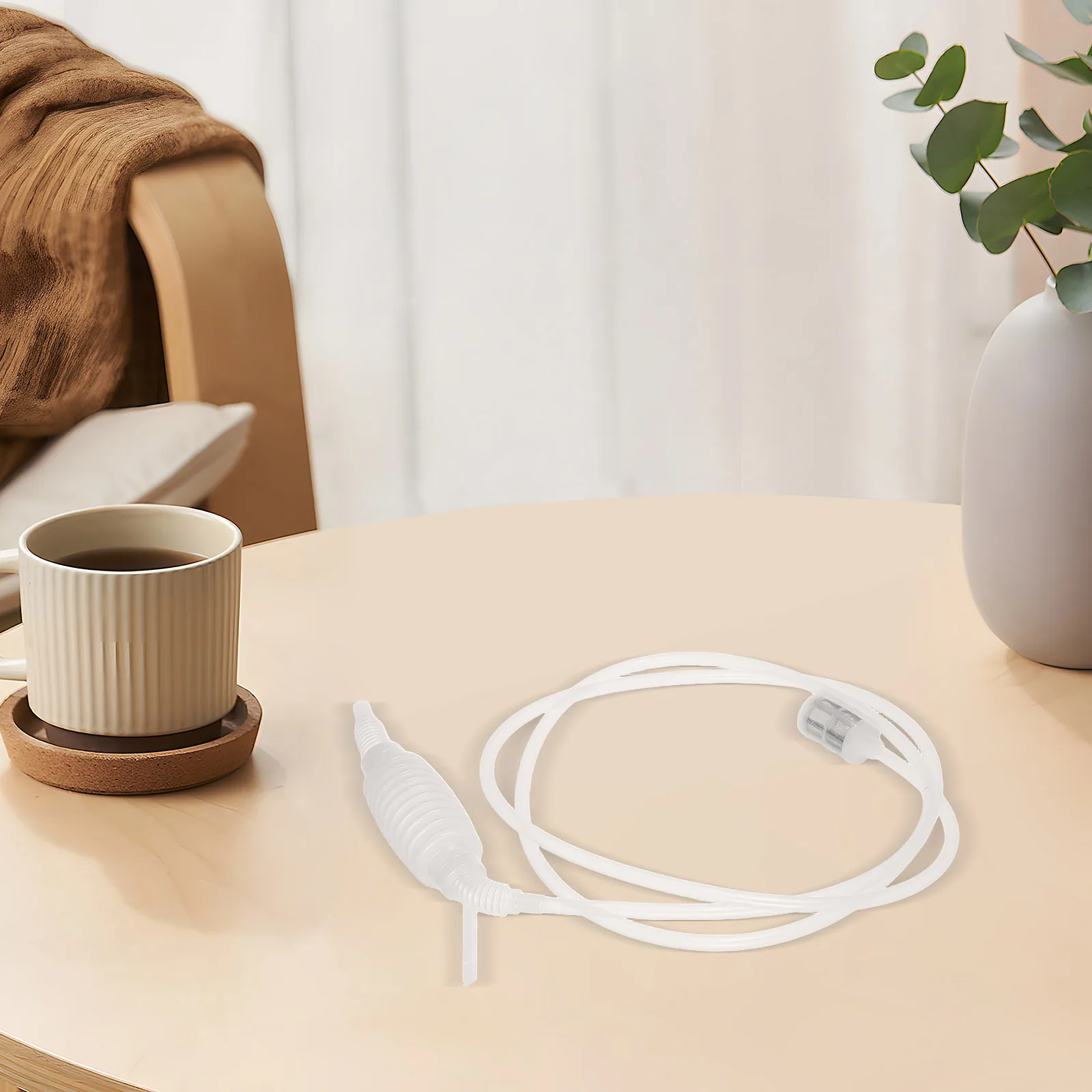 

2pcs High Flow Hand Lengthen Thicken Clear Oil Water Fuel Transfer Tool Filter Fish Tank Auto Travel Engine Parts Oil