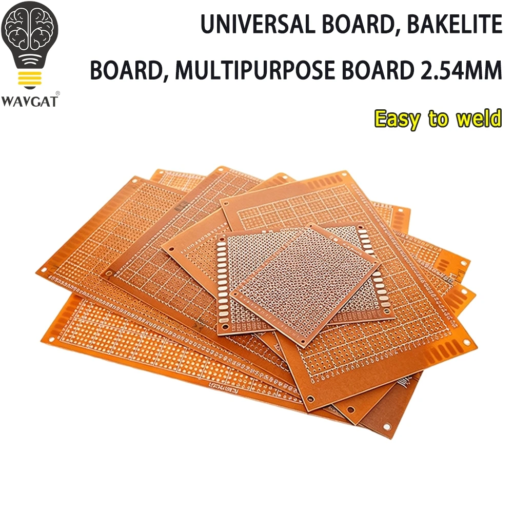 1-5PCS PCB Circuit Board Bakelite Universal Board 5*7 7*9 9*15 10*22 12*18 13*25 15*18*30cm for DIY Soldering