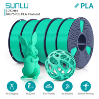 SUNLU 5KG Mix Color 3D Filament PLA PLUS/PLA META/ MATTE/High Speed PLA/SILK Filamnet 1.75mm 5Roll 1KG Filament for 3D Printer