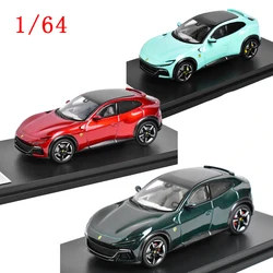 Diecast Model Car Funny Model 1/64 Ferrari Purosangue V12 SUV FUV Car ModeI Ferrari Play Vehicles Original Box