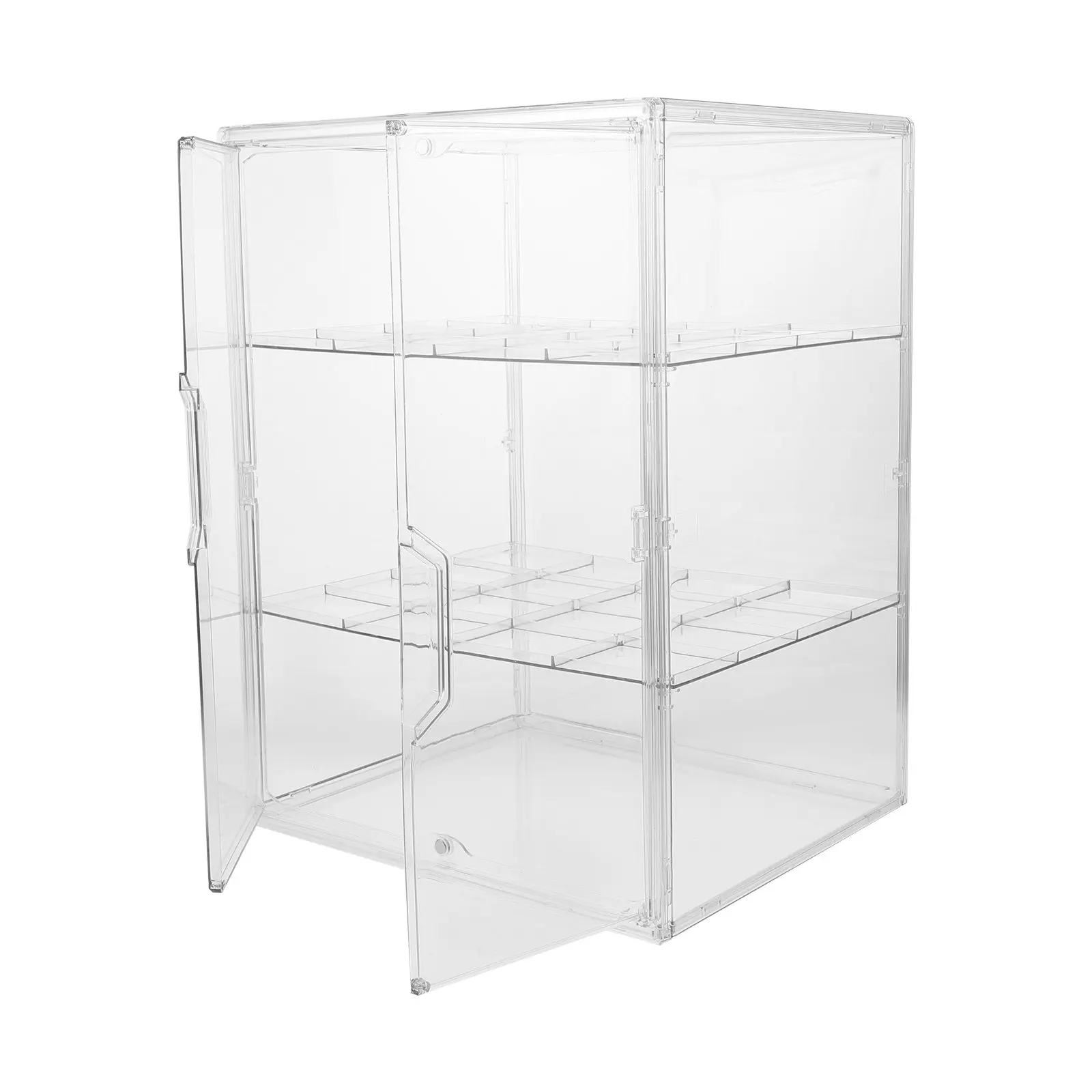 4-tier-baby-bottle-organizer-clear-plastic-adjustable-dividers-scratch-saving-countertop-nursery-cabinet-storage
