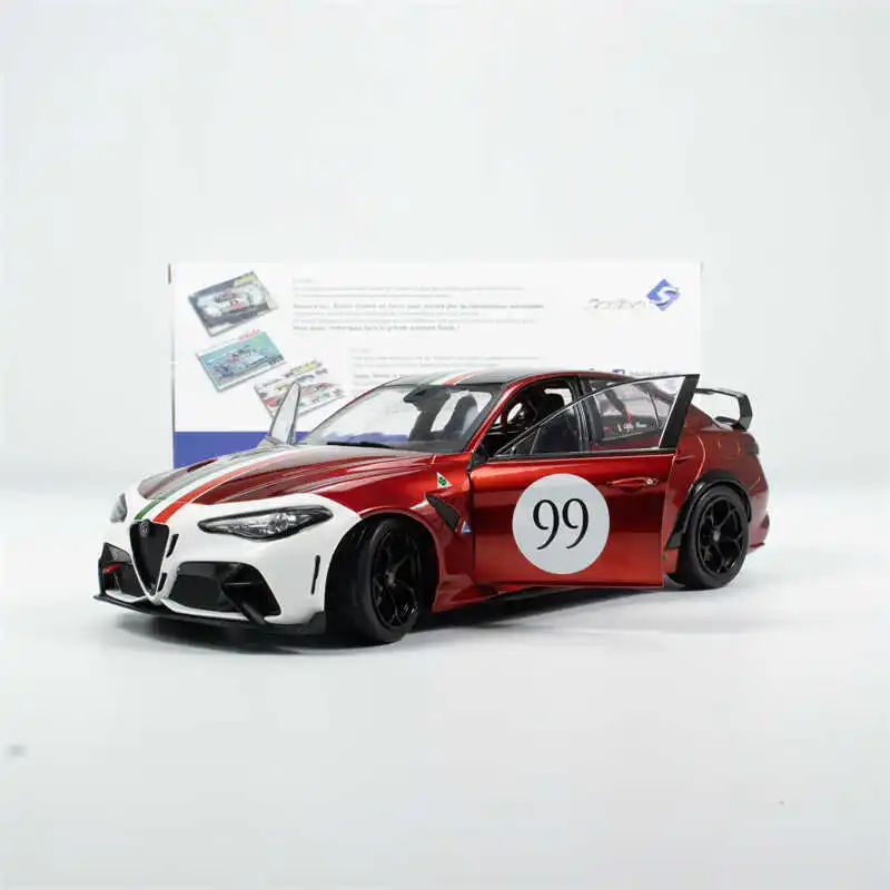 

Solido 1:18 Scale Alfa Romeo GTA-M 1969 Red S1806904 Alloy Car Model Collectible Toy Gift Souvenir Display Ornament