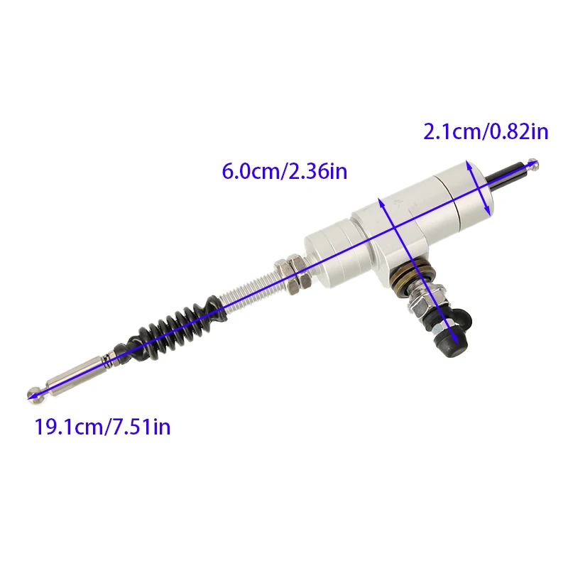 Brake Clutch Hydraulic Pump 14 x 15mm Piston Hydraulic Hand Clutch Master Cylinder Rod
