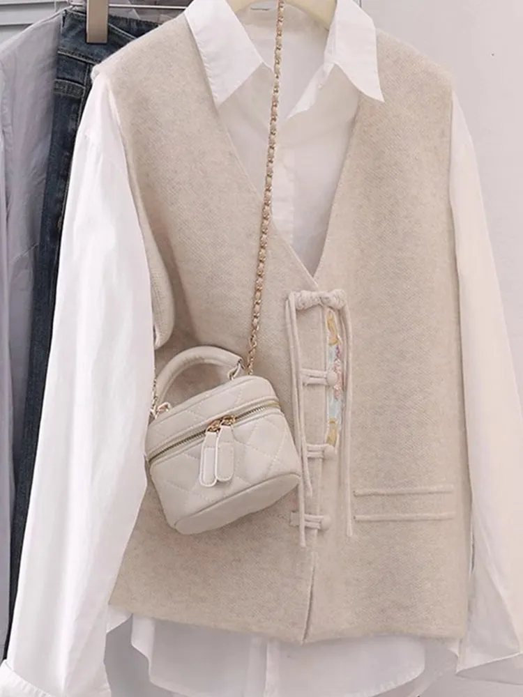 

Korean Sle V-Ne Button up Svel Sweater Women's Faion Thin Outerwear Cardigan Loose Fit Autumn New Sle