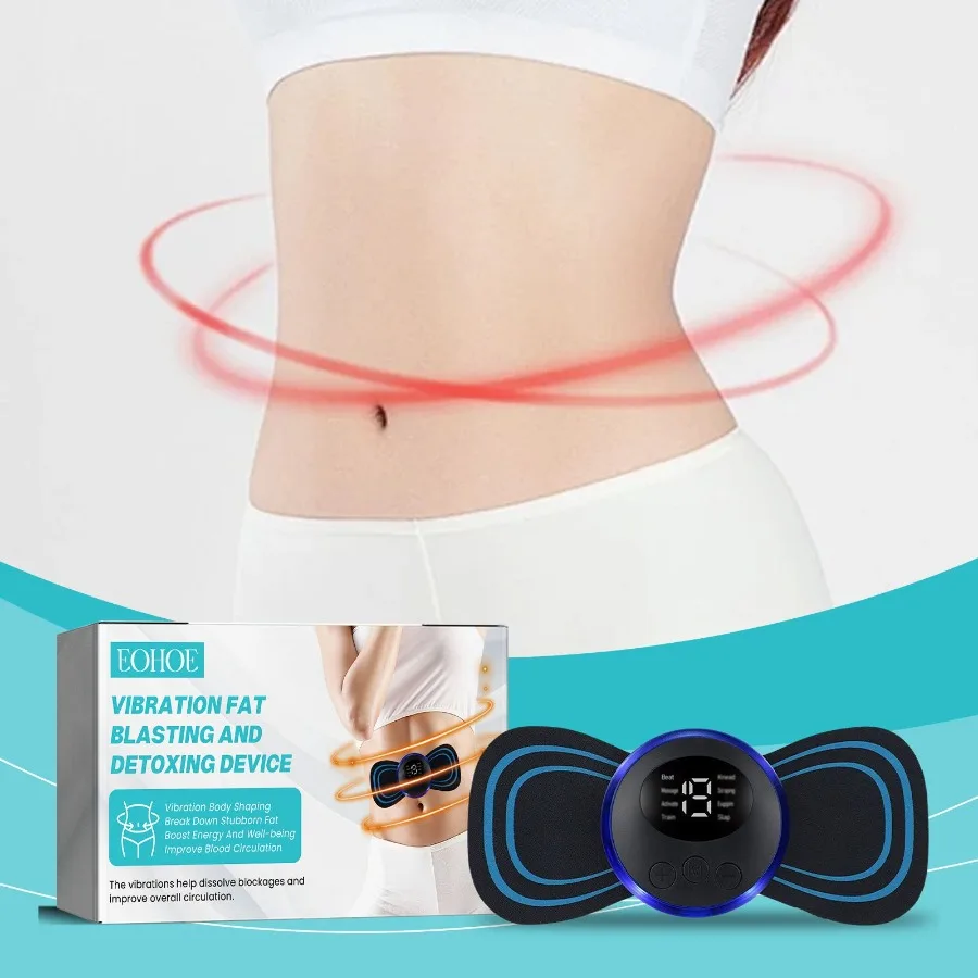 EOHOE Instrumen Tubuh Bergetar Nyaman Bantalan Pijat Nyaman Pas Badan Menunjukkan Pemijat Ringan Tubuh