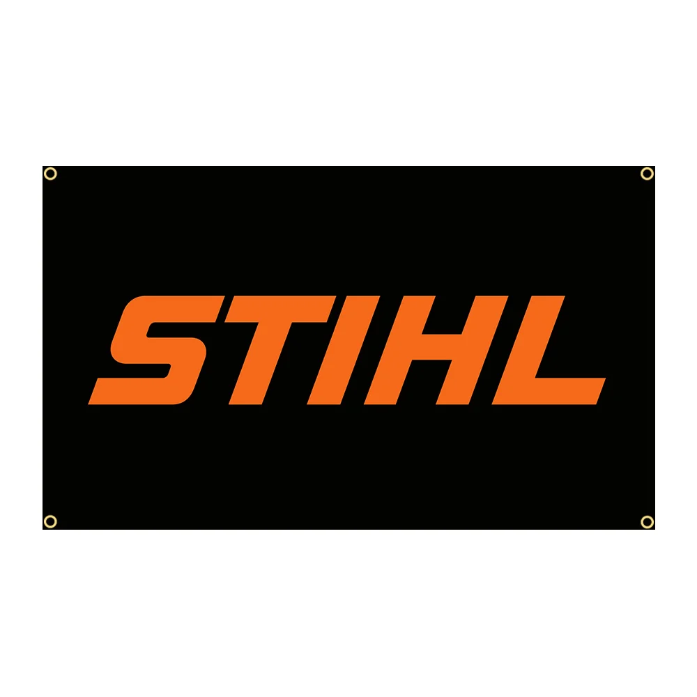 90x150cm STIHL Wood Chainsaws Flag Polyester Printed Tools Banner Home or Outdoor For Decoration