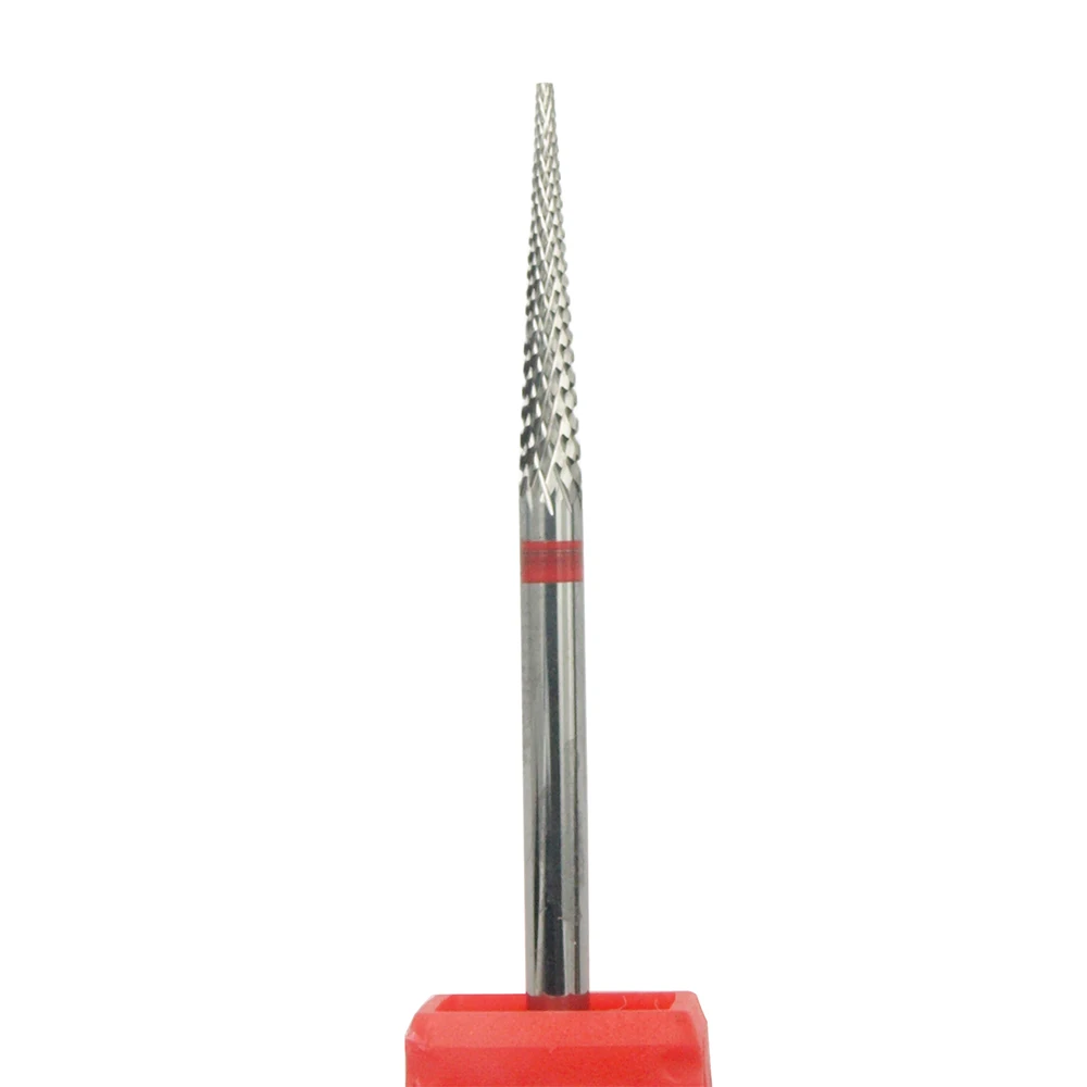 1개 텅스텐 카바이드 네일 드릴 비트 커터 매니큐어 기계용 카바이드 전기 네일 드릴 밀링 커터 네일 액세서리용