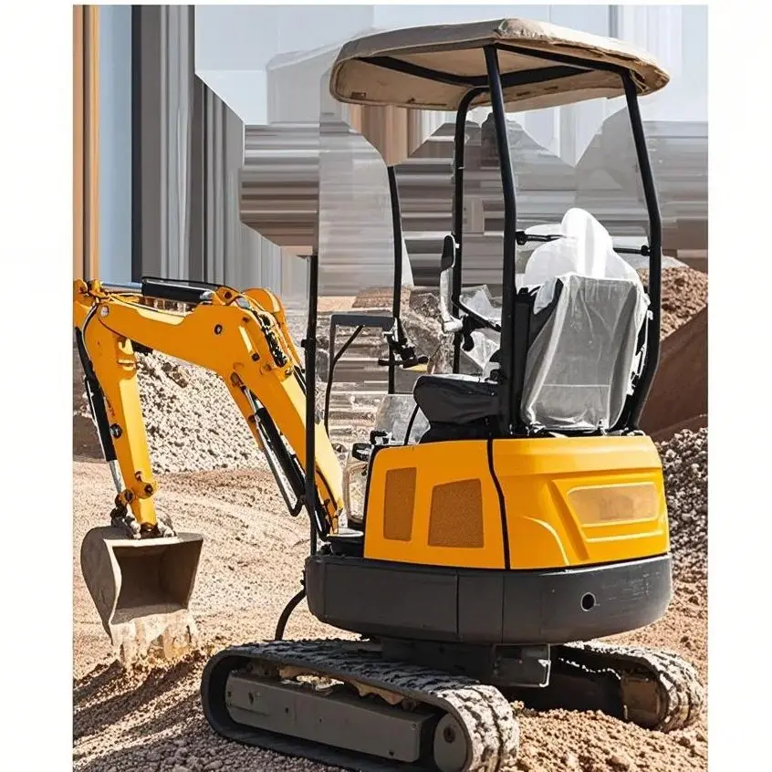 

Customized CE Epa excavator Kubota engine tracked agricultural small excavator for sale