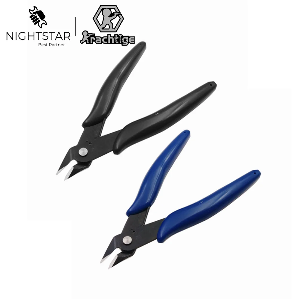 1Pcs Diagonal Pliers Carbon Steel Pliers Electrical Wire Cable Cutters Cutting Side Snips Flush Pliers Nipper Hand Tools