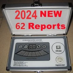 2024 versione 6.3.36 Real 62 rapporti Quantum Magnetic Resonance Body Analyzer analisi della salute Bio Resonant Device Scanner NLS