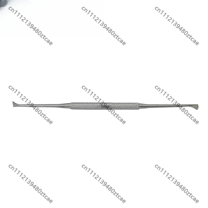 Pet Veterinary Orthopedic Instrument Dual Head Periosteum Elevator Detacher With Round Tip And Flat Tip For Animal Surgery