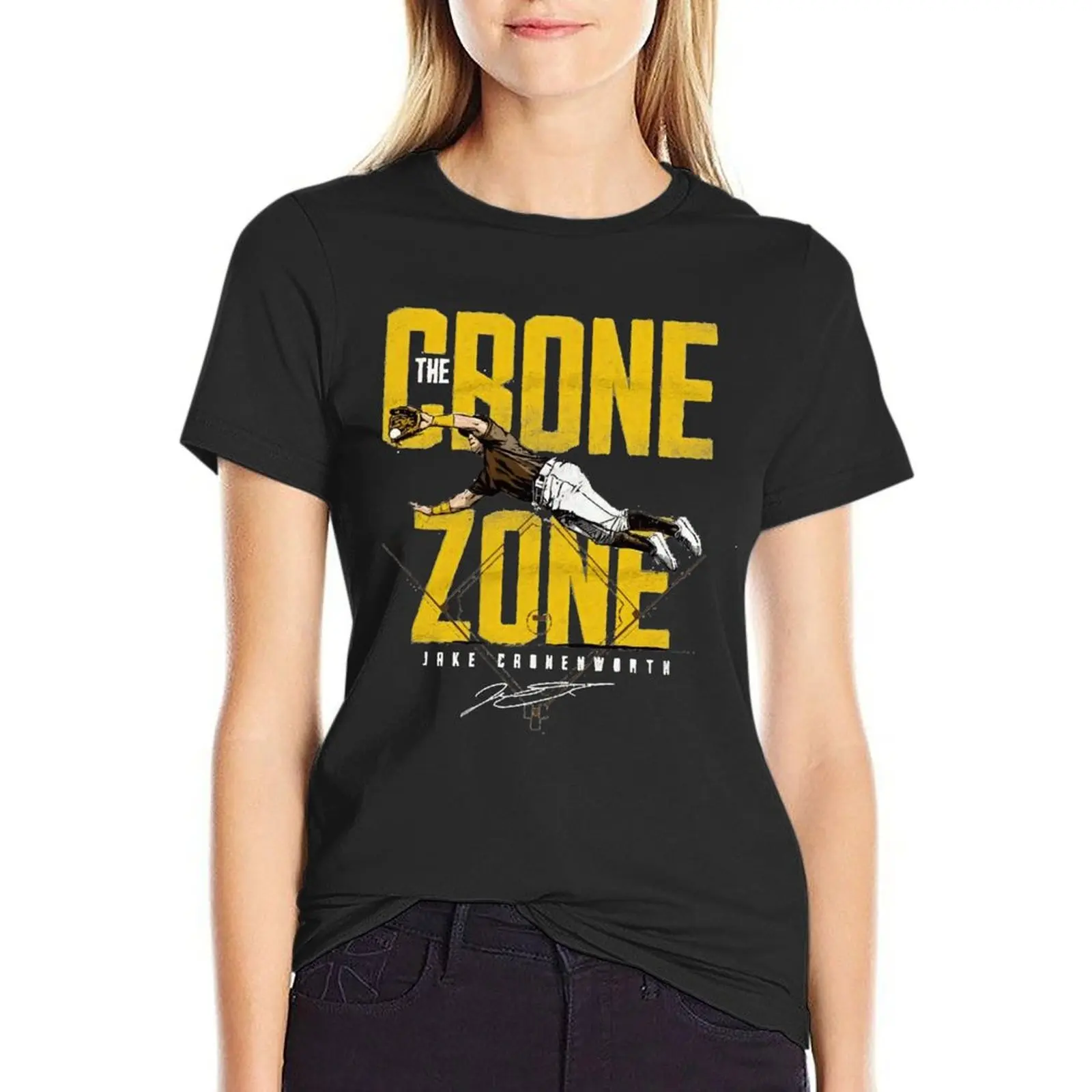 

The crone zone essential t shirt T-Shirt quick drying heavyweights sublime summer top t-shirts for Women graphic tees funny