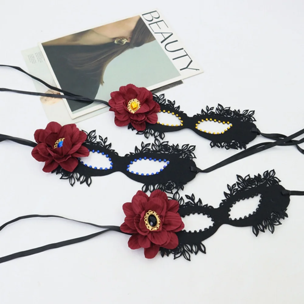 قناع غطاء عين للحفلات، قناع مثير بنصف وجه، قناع عين تنكرية، خفيف الوزن لحفلات الرقص، كرة تنكرية، مناسبة خاصة #5