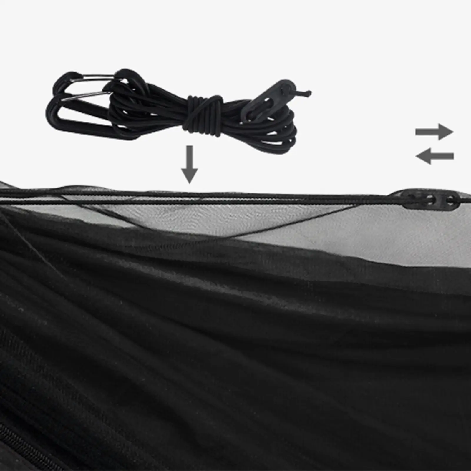 Tempat Tidur Gantung Berkemah dengan Jaring Jaring Gantung Tempat Tidur Tidur Ayunan Hijau