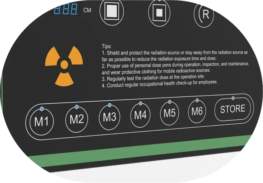 New Design Medical 5KW Portable X-ray Radiography Machine with Flat Panel Detector