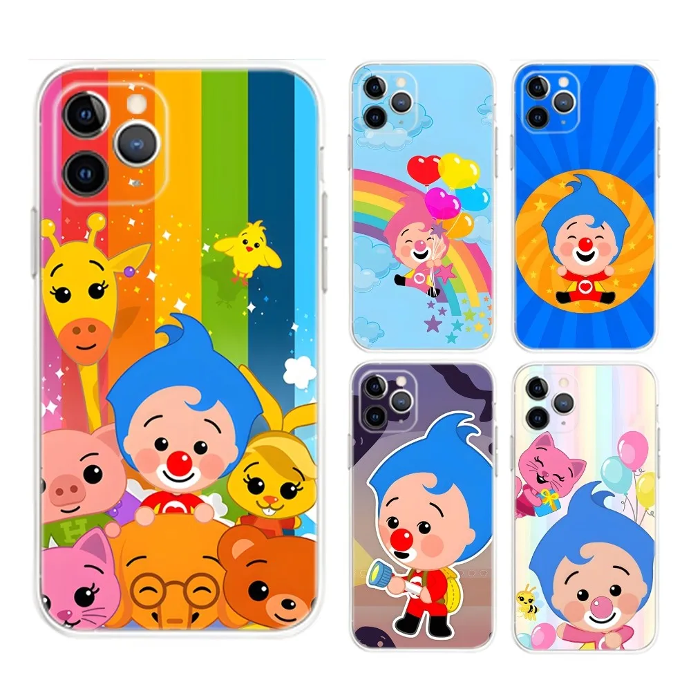 

P-PlimS Cartoon P-PlimS Phone Case For iPhone Apple 16,15,14,13,12,Mini,11,Pro,Max,Plus,X,XR,XS,8,SE,2020,Plus Transparent Cover
