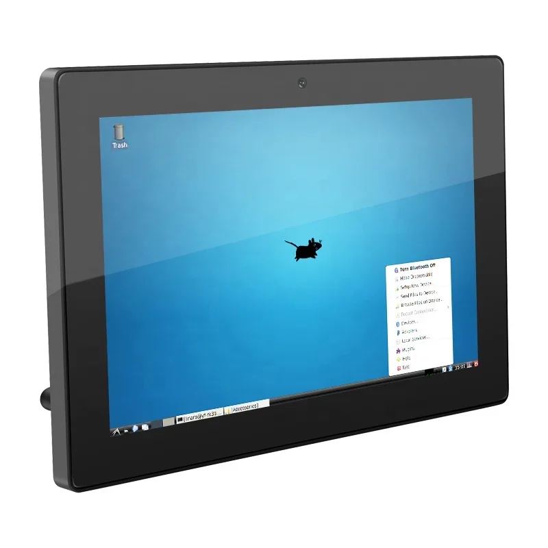 شاشة Linux Ubuntu Debian Buildroot Yocto Centos OS IPS مقاس 10 بوصة مع برنامج CDMS