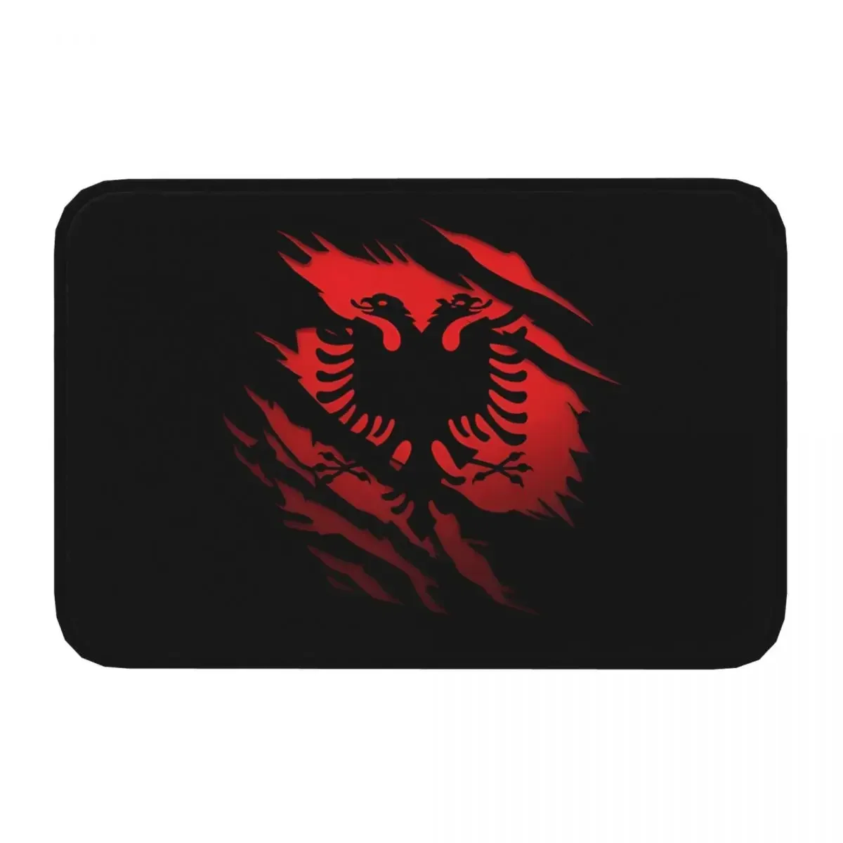 الرياضة المضادة للانزلاق البساط ممسحة المطبخ حصيرة ممزق الألبانية شرفة السجاد مدخل الباب ديكور #1