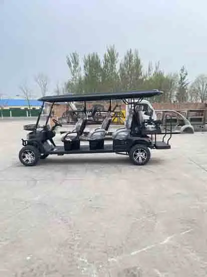 عربة جولف صغيرة جديدة ذات 4 عجلات، عربة جولف ذات 8 مقاعد، عربة جولف كهربائية