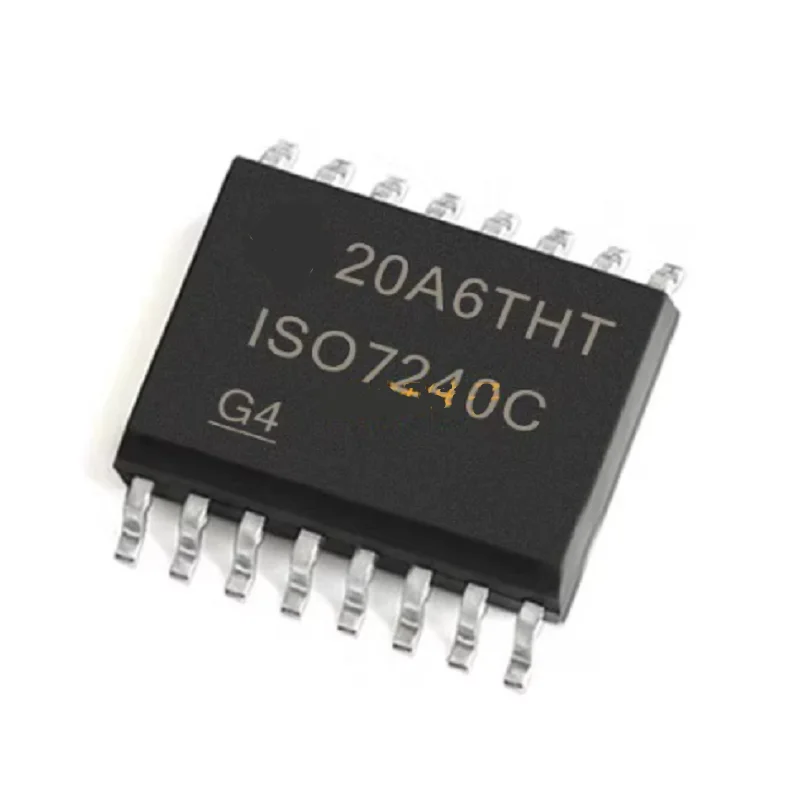 Isolators ISO7240CDWG4 General Purpose Digital Isolator 2500Vrms 4 Channel 25Mbps 25kV/µs CMTI 16-SOIC (0.295