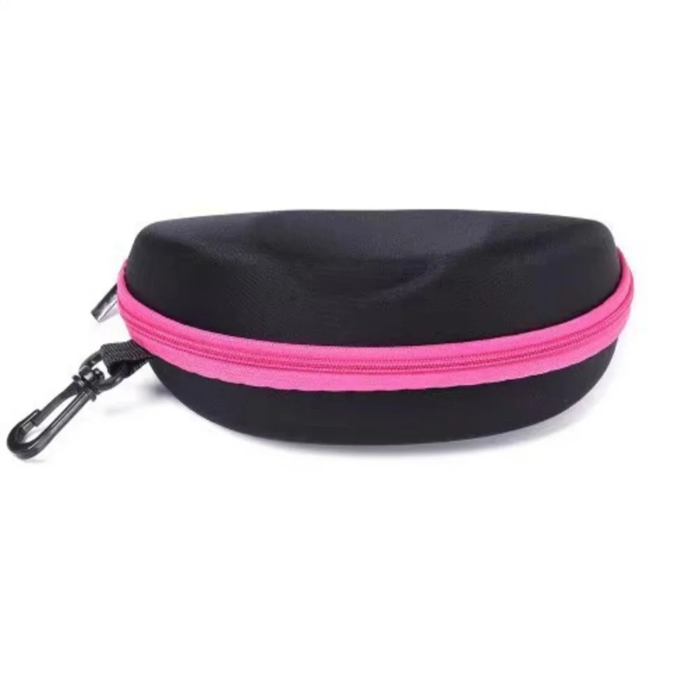 

Sunglasses Box Stylish Protector Case Holder Oxford Cloth Eyeglasses Case Sturdy Zippered Glasses Case For Belt Clip Leisure