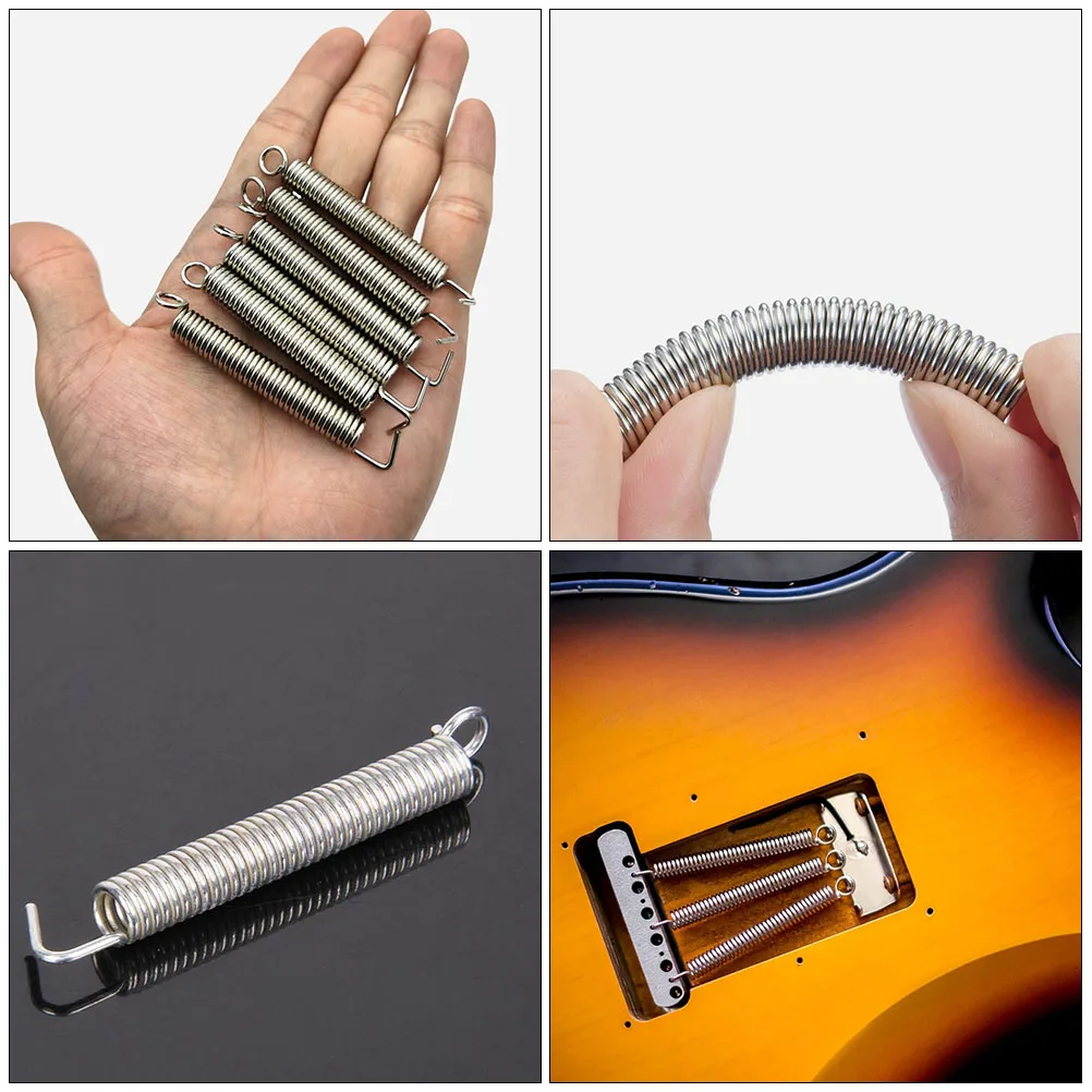 

Electric Guitar Spring Plate Instrument Parts Tremolo Springs Guitars Supply For Accessories Iron Electrical
