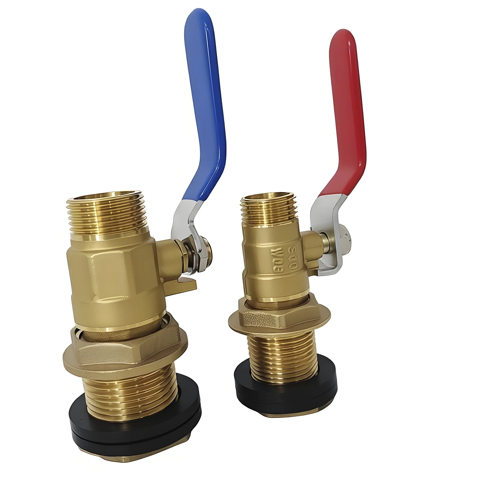

Water Tank Connector 1 '' 3/4 '' 1/2 '' Copper Valve IBC Adapter Car Wash Water Pipe Bucket Drainage Extension Connector