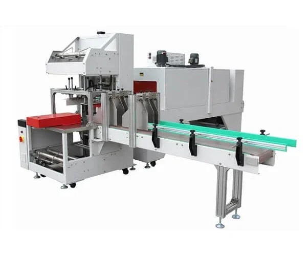 Fully automatic sleeve type PE heat shrink film packaging machine, nesting machine, large customized cardboard box