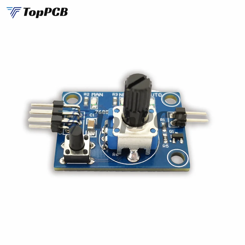 Servo Tester Steering Gear Debugging Module Servo Shield Driver Three Control Modes with Anti-reverse Connection Function