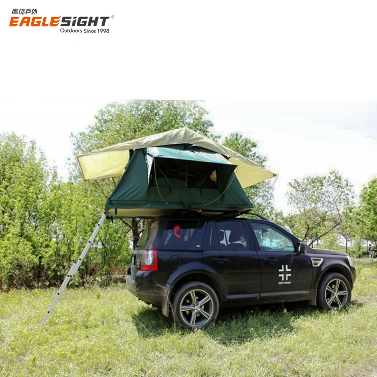 キャンピングカー用ソフトルーフトップテント 2人用 ルーフト - Roof Top Tent Ladder Telescopic のレビューと価格