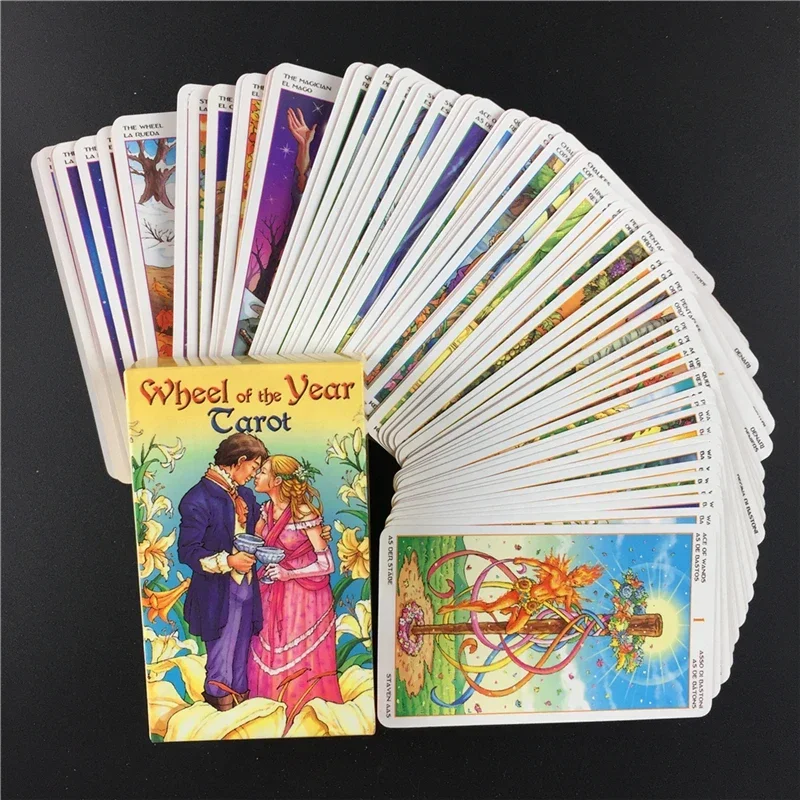 New Hot Selling Wheel Of The Year Tarot Game Cards  Read Fate  Family Party Board Deck In Stocks