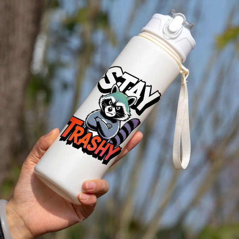 

Многоразовая прочная кружка для воды с мультяшным дизайном, без BPA, для кемпинга, дома, школы, в подарок для семьи и друзей